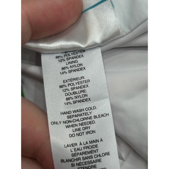 ModCloth Womens Brandy One Piece Swimsuit Underwire Fruity Polka Dot Navy Size M - Picture 9 of 10